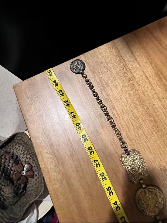 VINTAGE Harwill New York Chain Belt Gold 80’s main image 8